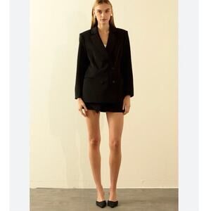 Endless Rose Black Blazer Romper - XS